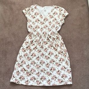 Large honey and lace dress